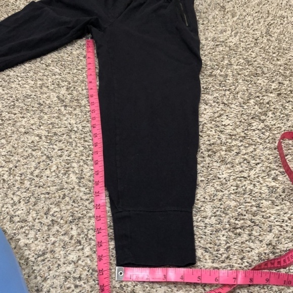 Artizia Wilfred Free Skinny Joggers Size Medium Black Cotton - Picture 7 of 10